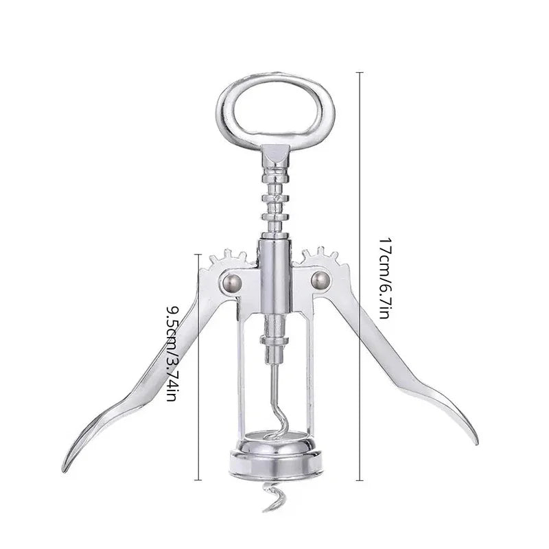 Red Wine Bottle Opener Beer Driver SteelWine Corkscrew Wine Opener Multifunctional Stainless Corkscrew Kitchen Supplies