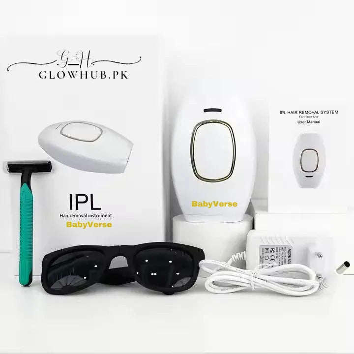 IPL Laser Hair Removal Machine - Hair Removal Machine - Professional laser hair removal machine for men and women - Epilator for women - Permanent hair Removal - Painless threading machine for women